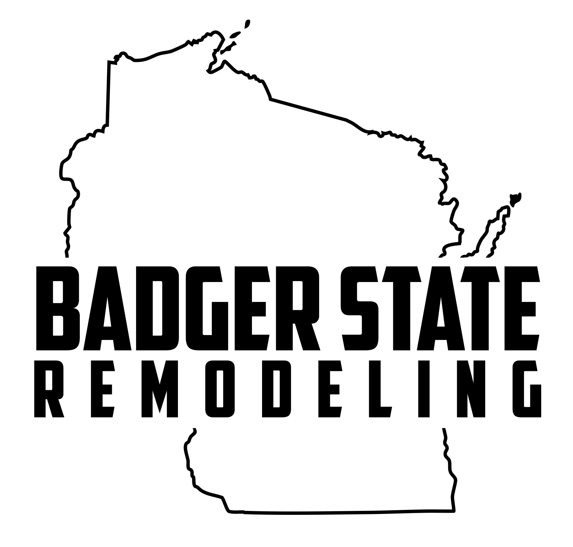Badger State Remodeling Logo Badger State Remodeling Logo